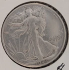 1942 d walking liberty half dollar