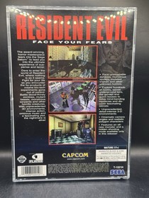 Resident Evil (Sega Saturn, 1997) CIB w/ Registration Card & Foam Insert MINT