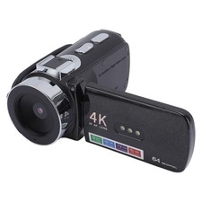 Video Camera Camcorder, HD 4K 64MP Digital Video Camera Recorder, 3 Inch 270 ...