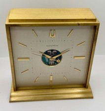 Vintage Bulova Accutron Spaceview 214 Desk Cl...