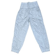 Free People Movement The Way Home Joggers pull on smocked parachute pant gray XS