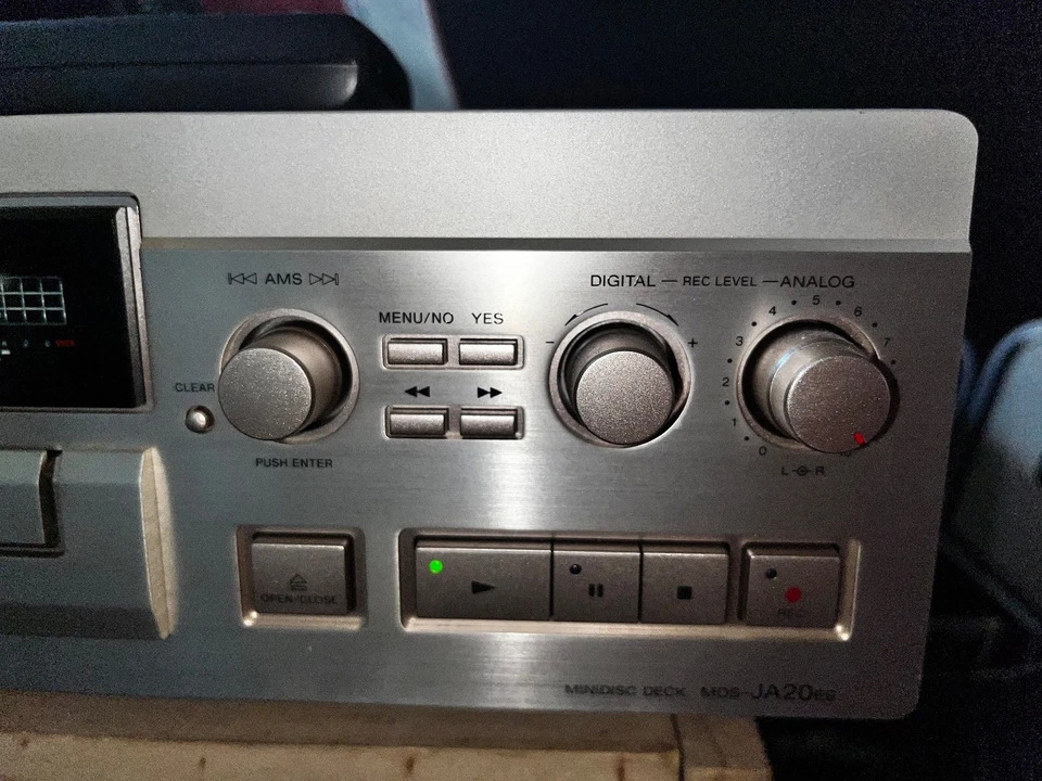 Platine mini disc Sony JA 20 Es - Photo 3/4