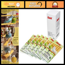 Bird Perch Covers - Sandpaper Perches for Budgies, Canaries, Lovebirds - 36-Pack
