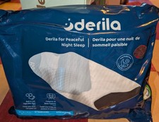 DERILA Memory Foam Pillow Ergonomic Neck Support 2 Pack