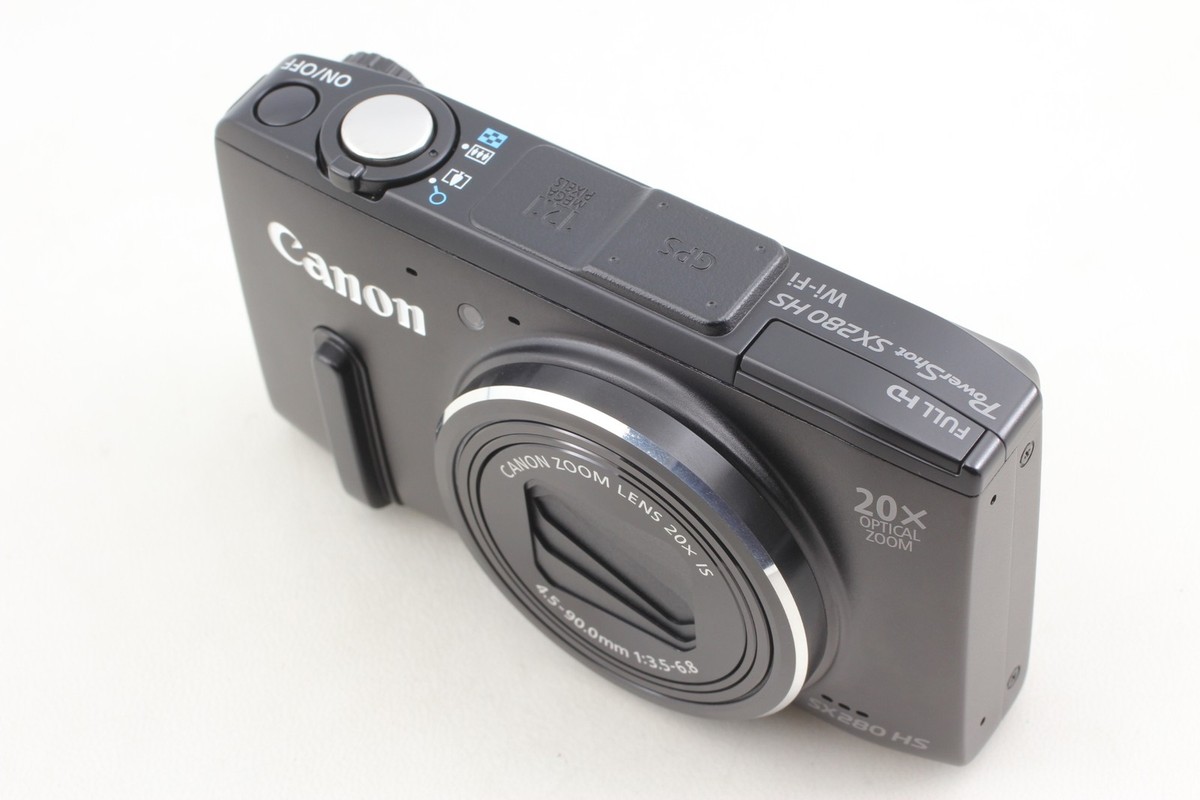 MINT] Canon PowerShot SX280 HS Black12.1MP 20x Zoom Digital Camera