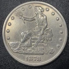 1878-S Trade Silver Dollar VF Details Very Fine San Francsico Mint Coin