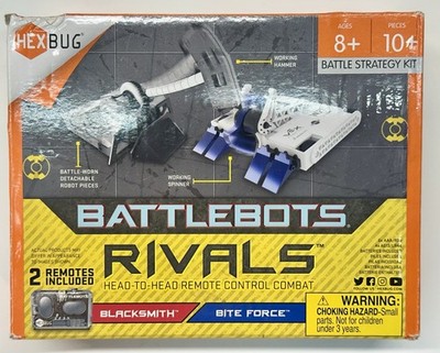 HEXBUG 413-6599 Battlebots Rivals 4.0 - Blacksmith and Bite Force