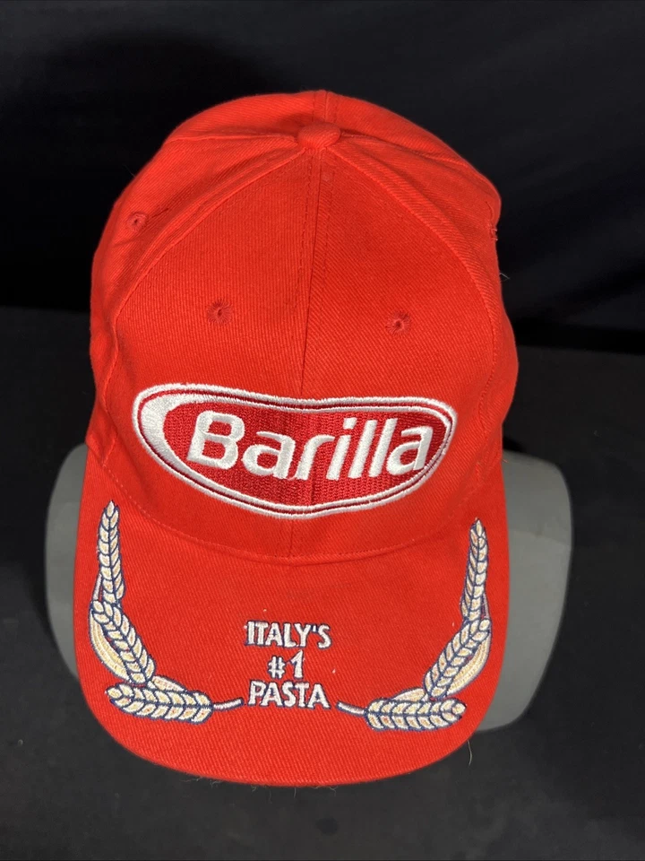 Alex Zanardi Barilla Pasta Official Driver CART Series IndyCar F1 Racing Hat Cap - Image 4 of 4