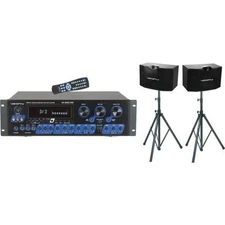 Vocopro ASP3808II Digital Mixing Amp W/ Spkr Pkg