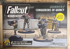 Fallout Wasteland Warfare: Gunners Conquerors of Quincy Miniatures