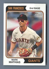 2023 Topps Heritage High Number - Mark Mathias #528