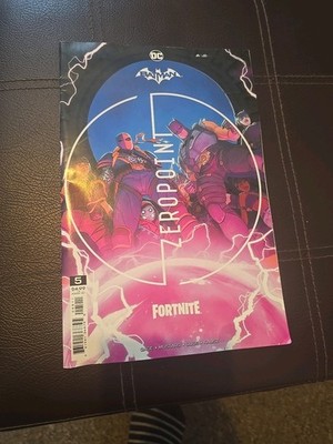 BATMAN FORTNITE: ZERO POINT #5 SEALED IN BAG  1ST PRINT DC COMICS.  2021.   