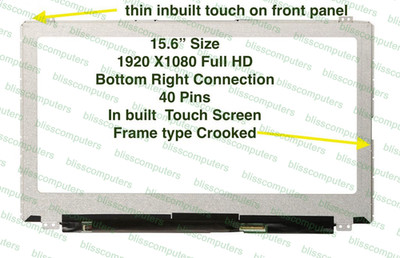 LG PHILIPS LP156WF5(SP)(A1) LAPTOP LED LCD Screen TOUCH 15.6'' Full HD