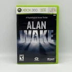 Alan Wake (Microsoft Xbox 360, 2010) Complete with Manual