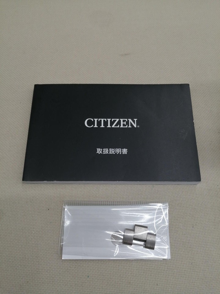 Citizen H804-T022855 Solar Radio Chronograph Titanium 10BAR Used | eBay