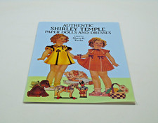 Authentic Shirley Temple Paper Dolls and Dresses Book Uncut New Paperback