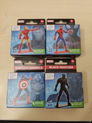 Hasbro Marvel Super Hero Actionfigur 6,5 cm 4er Pack