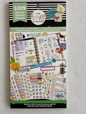 Brand New The Happy Planner Value Sticker Book Essential Planning 1009 Pieces