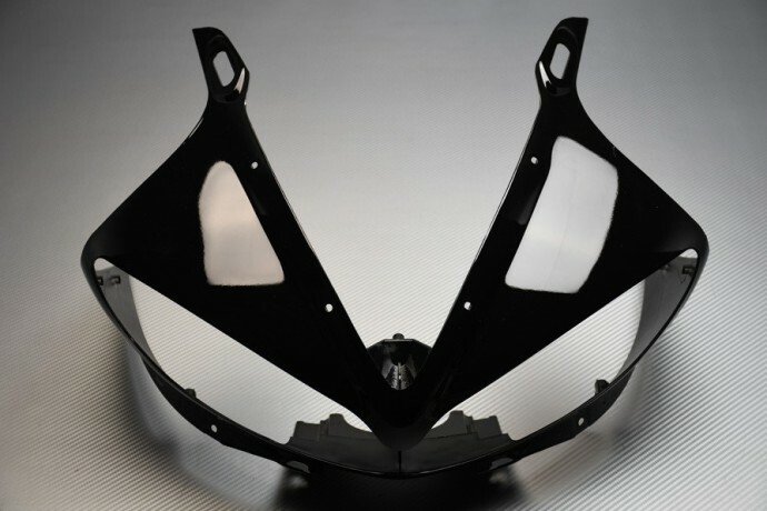 Remplacement carénage avant cassé YAMAHA YZF R6 2003-2004 plastique noir