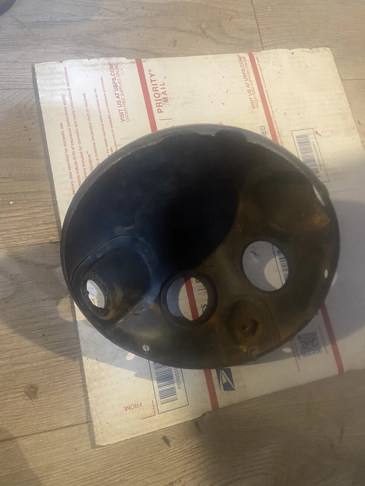 Kawasaki G7 100 1975 faros delanteros carcasa carcasa negra Foto 2 de 2