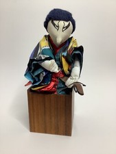 Vintage Jax of Maine Japanese Samurai Warrior Jack in The Box Wooden Handmade