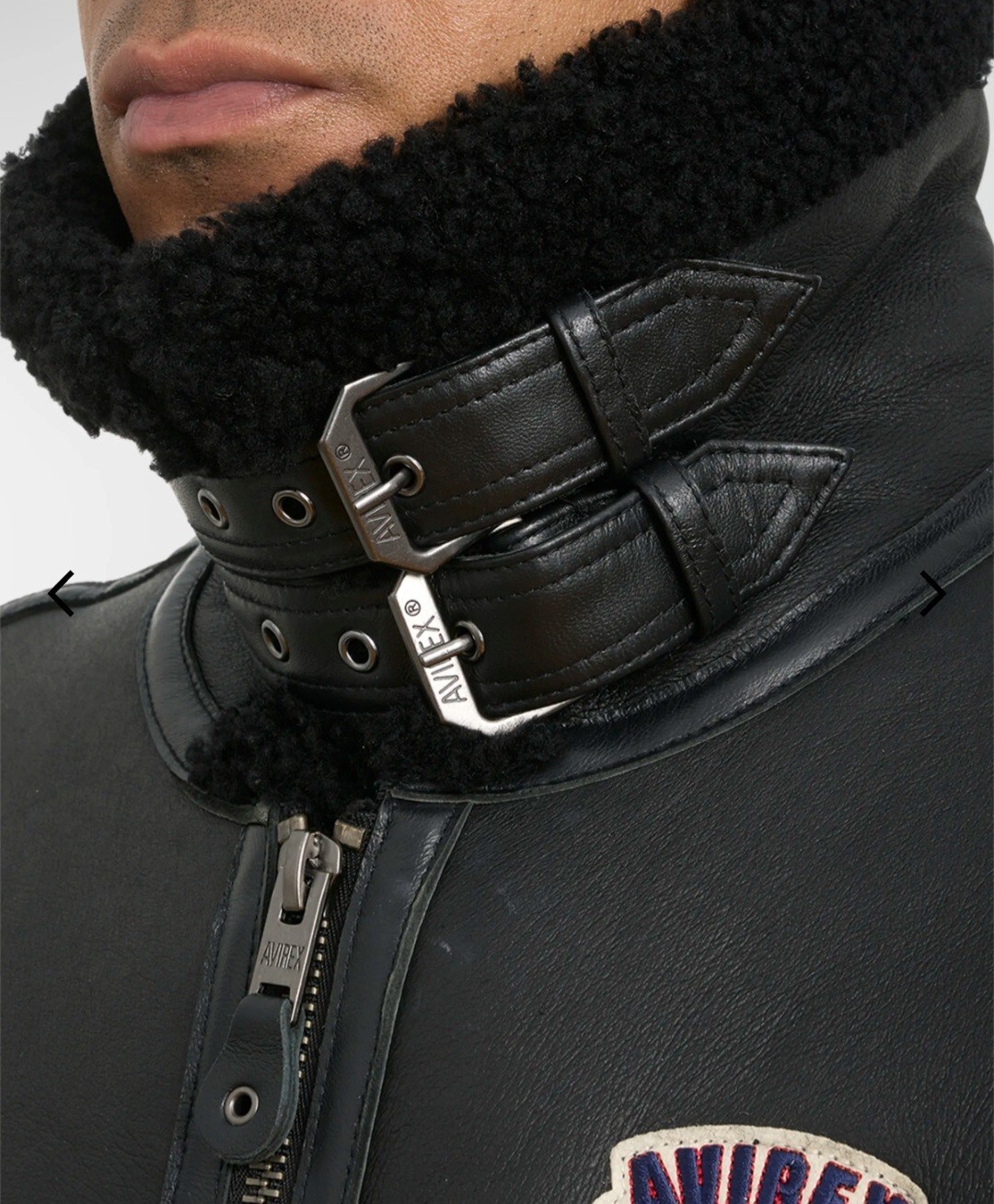 Avirex Icon Sherling Jacket w/Hat image 3