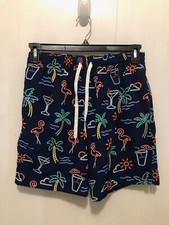NEW Chubbies Neon Lights Men's Medium Classic Lined 7" Swim Trunks Tropical