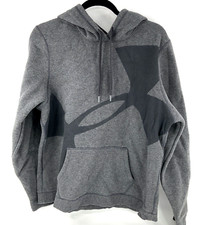 Under Armour Youth XL Hoodie Gray Semi Fit All Season Gear Pullover Sweatshirt