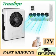 12V Split Air Conditioner Cooling A/C Kit Universal Fit Truck Bus RV