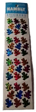 Hambly Studios Prismatic Stickers Teddy Bear Factory Sealed 1 Sheet NIP VTG 