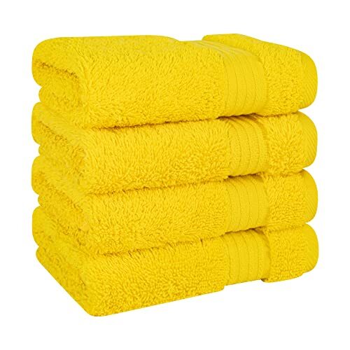 Cotton Paradise 100% Cotton 4 Piece 13" x 13" Bath Assorted Sizes , Colors - Picture 70 of 104