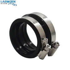 For Can-Am Bombardier Ds 650  2000-2007 Rubber Carburetor Boot Flange W/Clamps