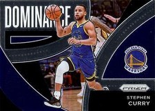 2021-22 Panini Prizm Stephen Curry Dominance #14 Golden State Warriors