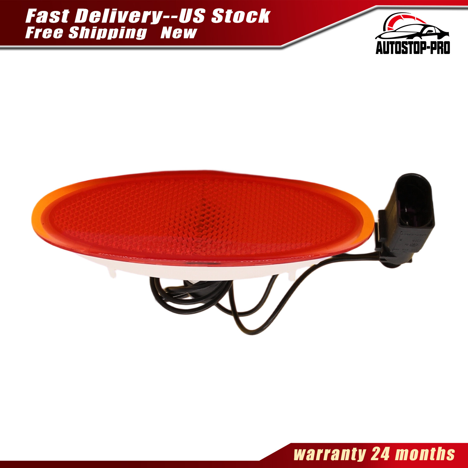 Rear Bumper Left Right Side Marker Light for Bentley Continental GT GTC 2005-07