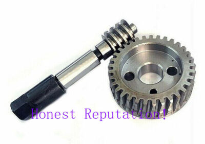 2pc/Set Milling Machine Worm +Turbine Feed Gear Vertical CNC Mill For Bridgeport