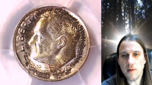 1952 S Roosevelt Dime PCGS MS 67 FB 44902128 - 第 1 支影片,共 1 支