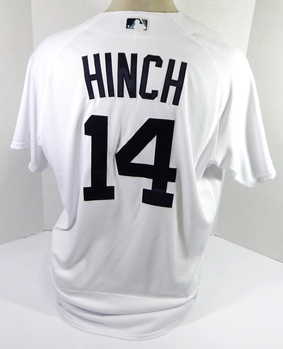 2022 Detroit Tigers AJ Hinch #14 Game Issued White Jersey KB Patch