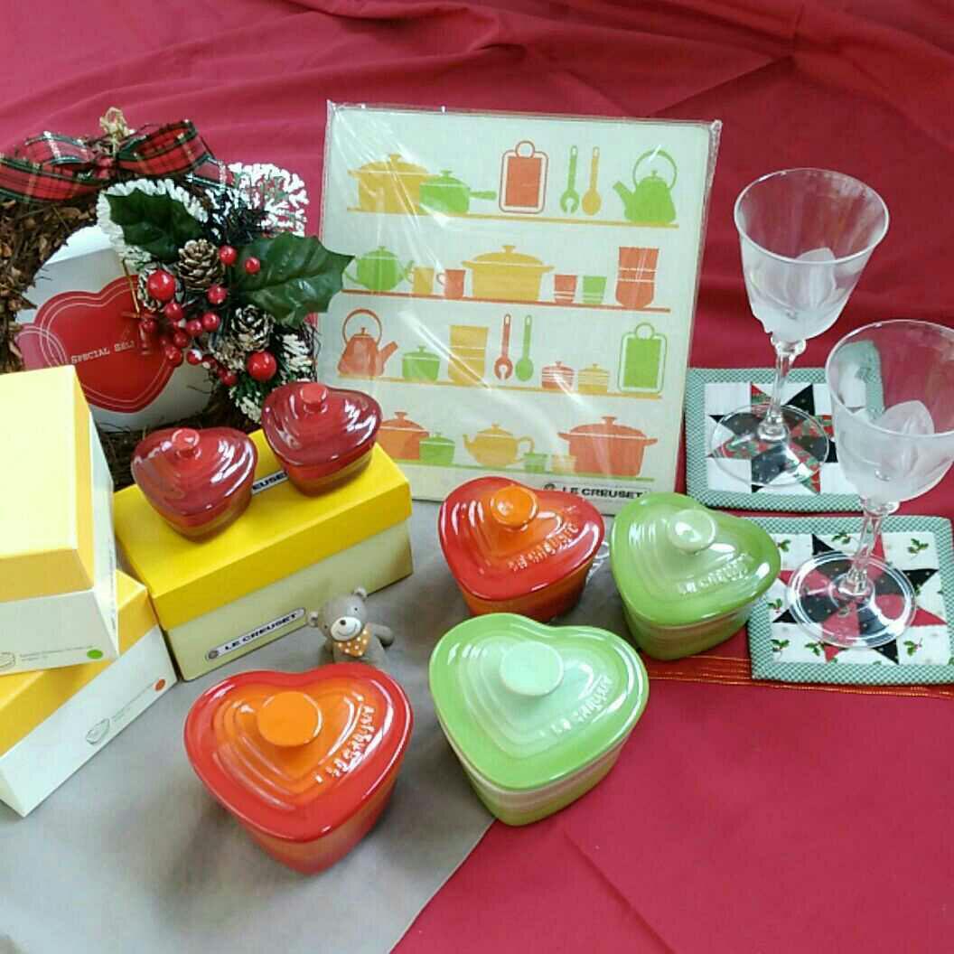 Le Creuset Christmas Party Set 11 pieces Bulk sales New | eBay