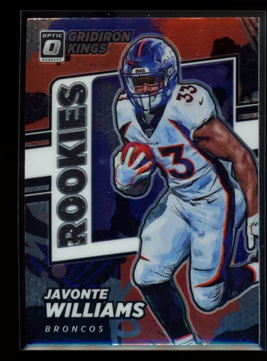 2021 Donruss Optic #RGK-13 Javonte Williams Gridiron Kings