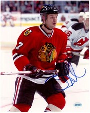 Brent Seabrook Autographed 8 x 10 Hockey Photo-Chicago Blackhawks