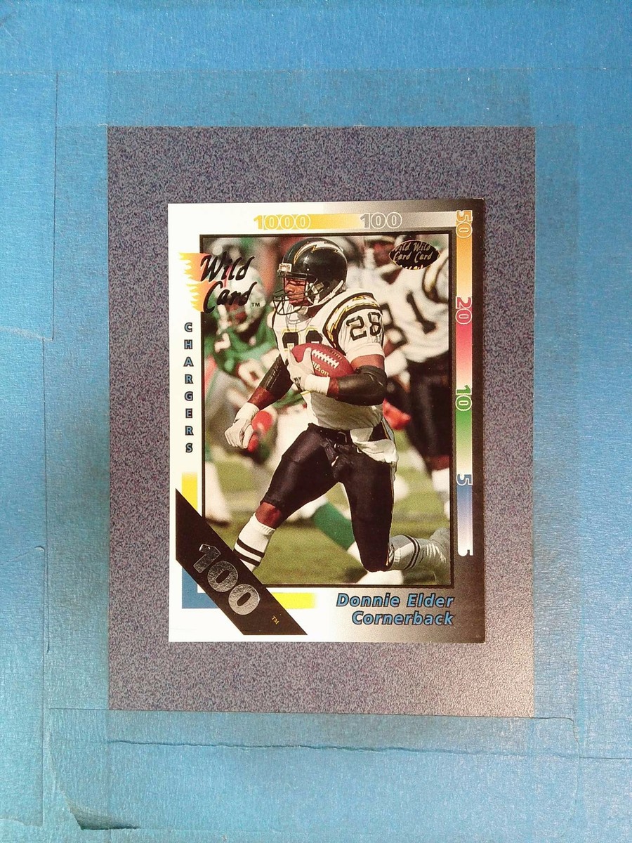 JY27) 1992 Wild Card DONNIE ELDER #31 100 Stripe San Diego | eBay