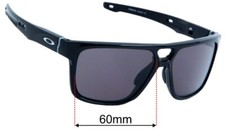 SFx Replacement Sunglass Lenses fits Oakley Crossrange Patch OO9382 - 60mm Wide