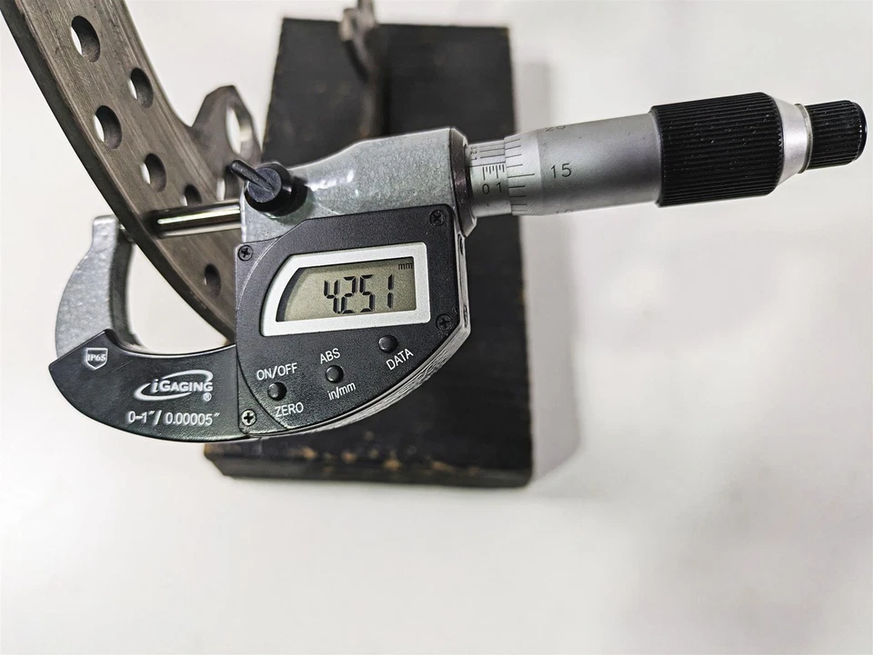 Juego de discos de rotor de freno delantero Ducati Multistrada 1100 S Brembo 2009 49240781A Foto 2 de 4