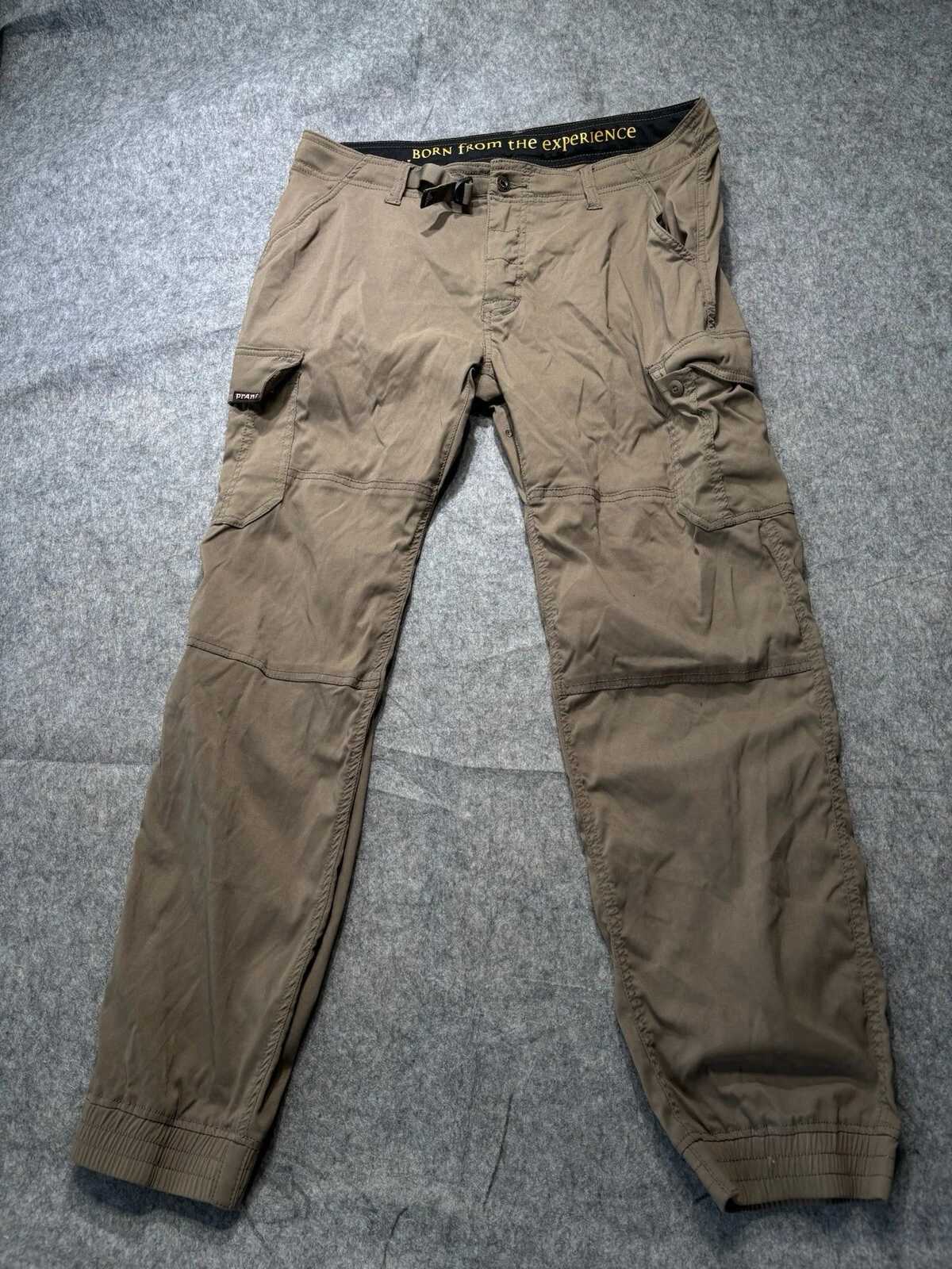 prana lightweight cargo outdoors hiking belted zion pants