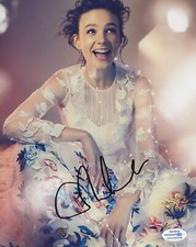 Carey Mulligan Sexy Autographed Signed 8x10 Photo COA