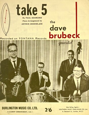 Dave Brubeck Original Promotional Memorabilia