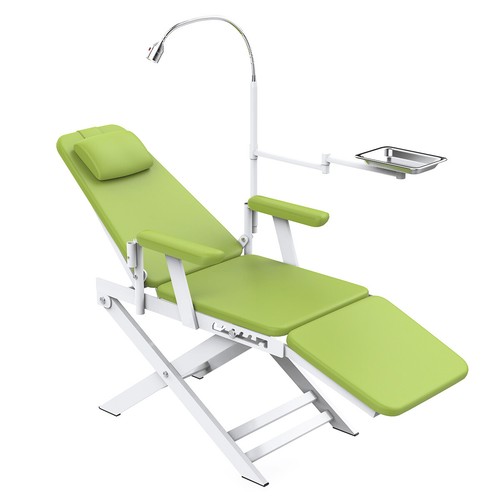 Sillon Silla Dental Portatil Plegable Movil con Luz LED Recargable USA - 第 19/19 張圖片