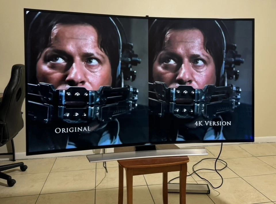 SAMSUNG 65 INCH 4K 3D CURVED SMART TV UN65HU9000F - Image 2 of 4