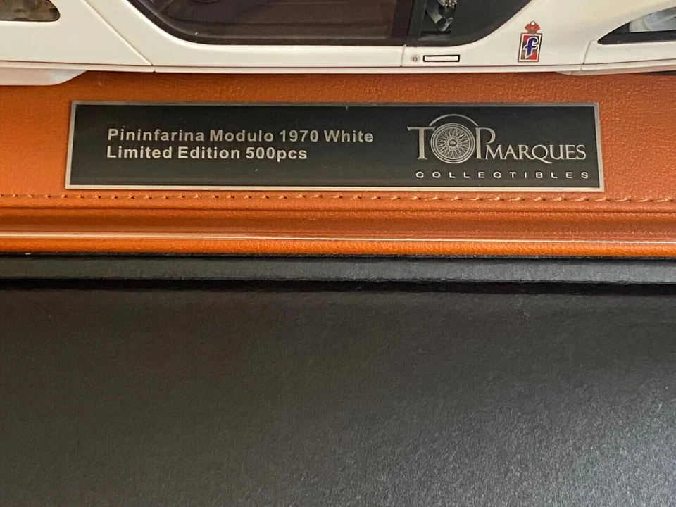 Pininfarina Modulo 1970 Genova White TOP083A Top Marques 1 of 500 NEU new 1:18 - Bild 4 von 4