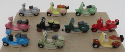 The 3D Porcelain Vespa Scooters For Lovers HO Of Your Choice